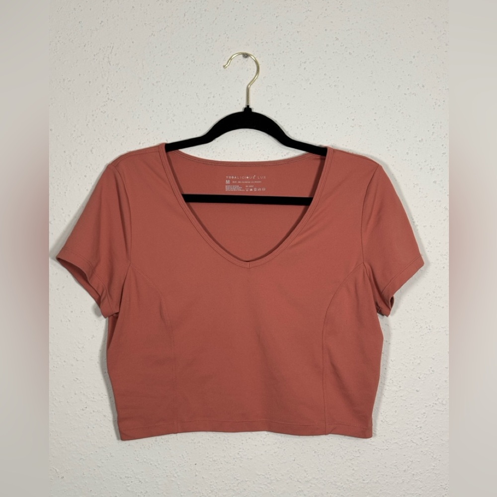 YOGALICIOUS lux cropped T-Shirt